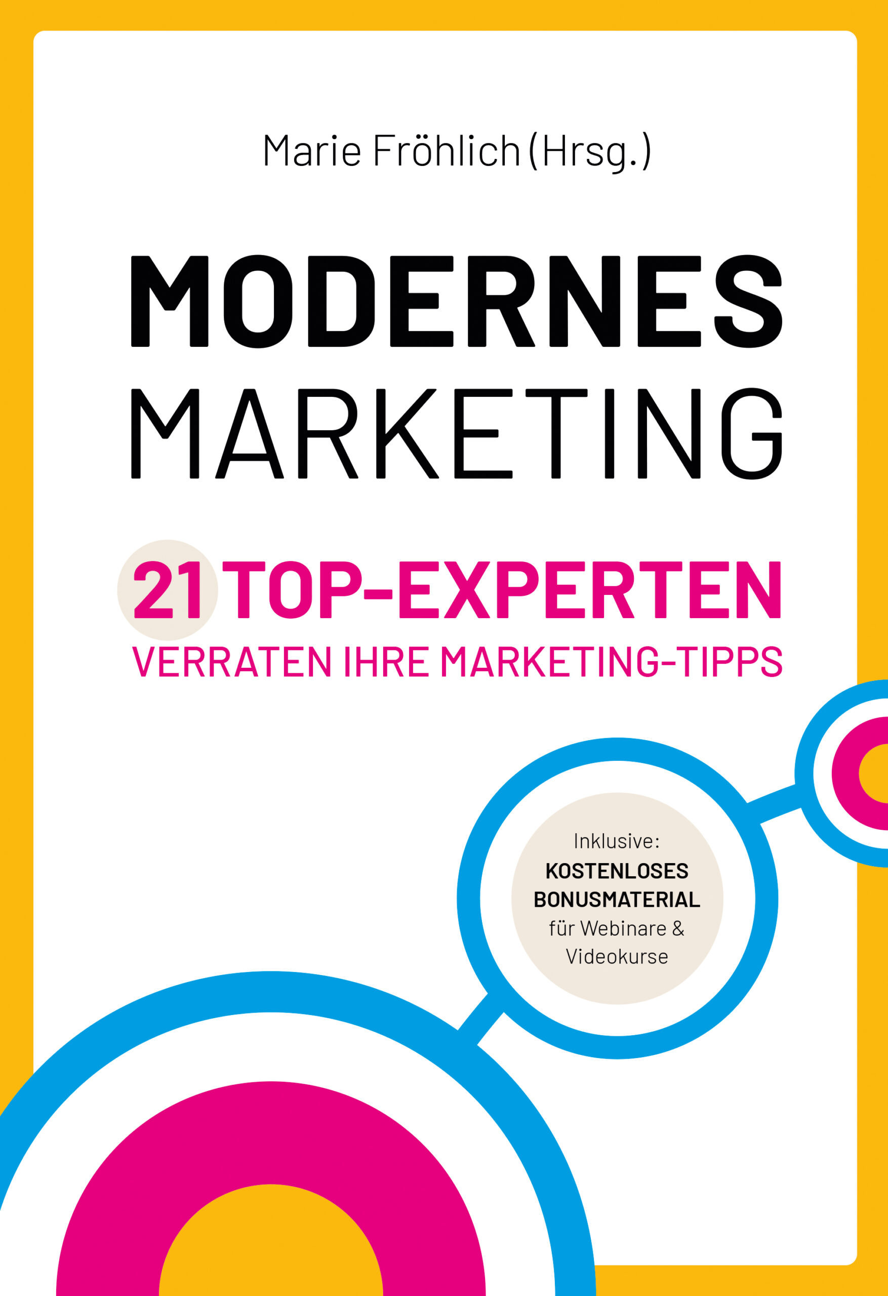 Modernes Marketing Profilbild