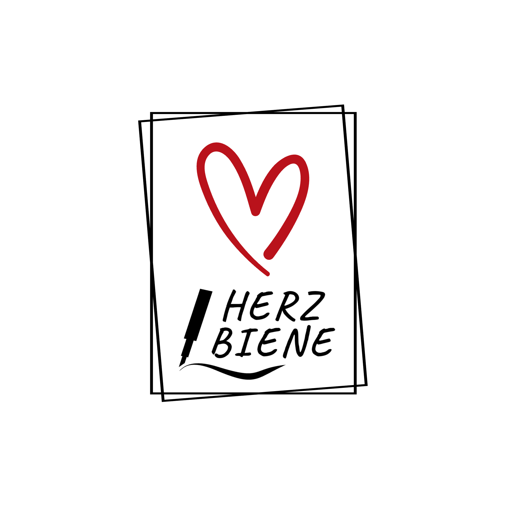 Herz Biene Cover