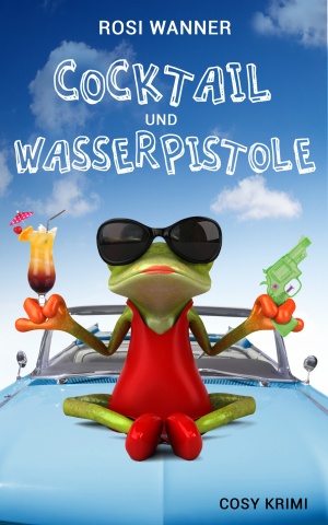 Cocktail und Wasserpistole