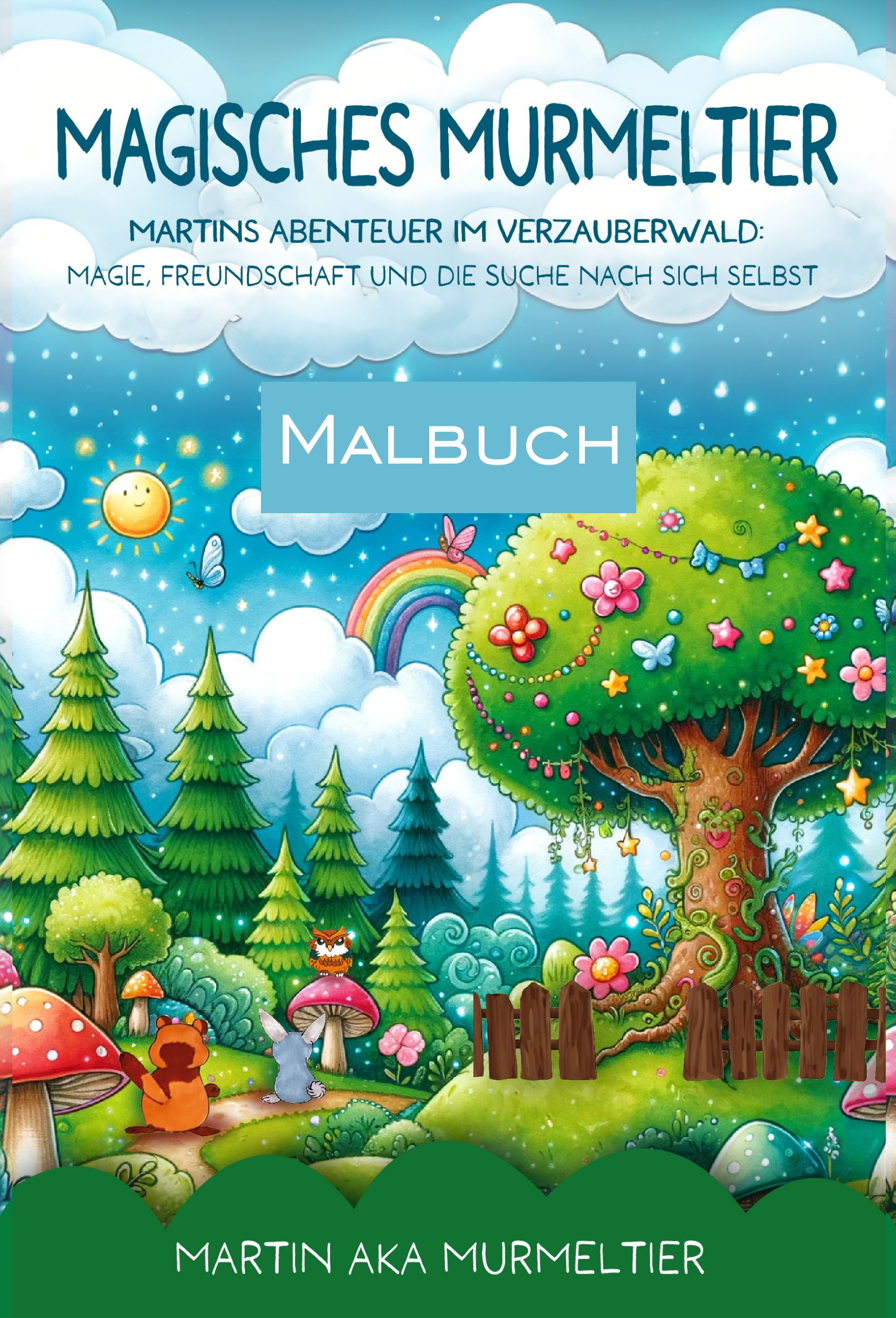 Malbuch zum Kinderbuch „Magisches Murmeltier“ Profilbild