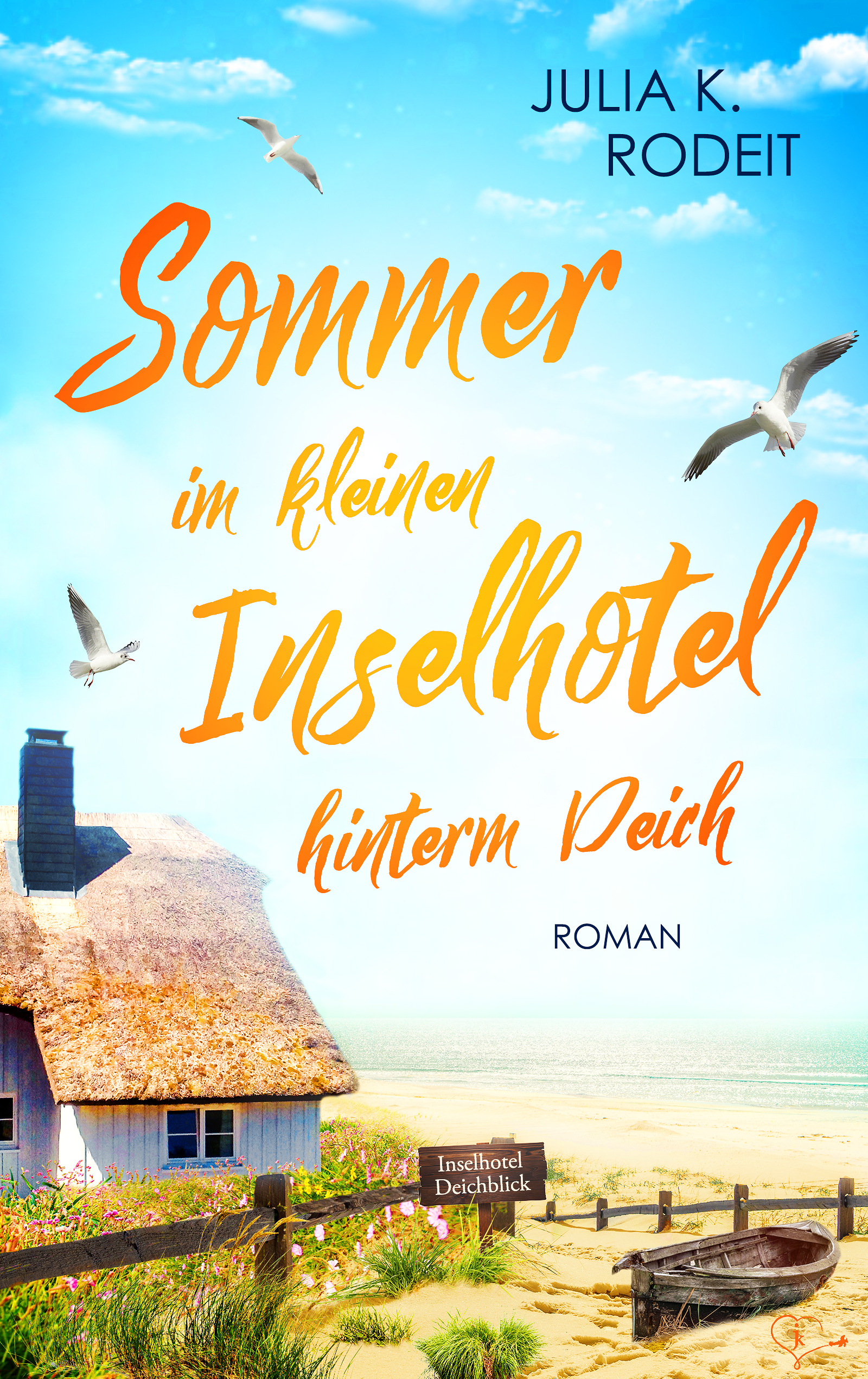 Sommer im kleinen Inselhotel hinterm Deich